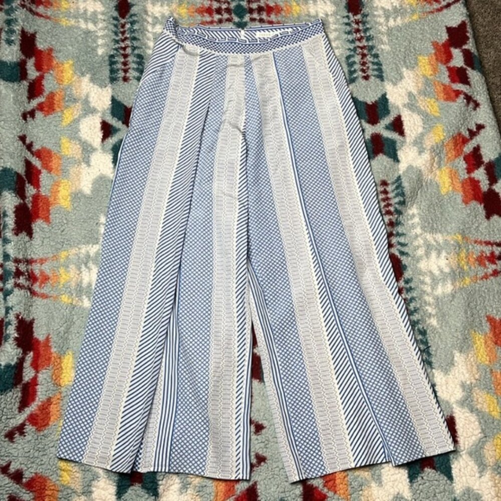 NWT Veronica Beard silk palazzo pants